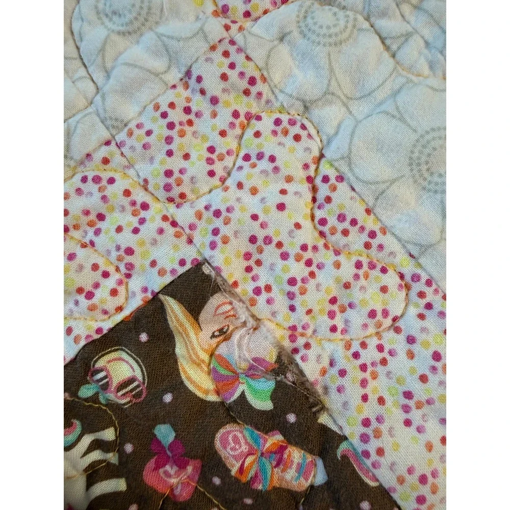 Handmade handcrafted patchwork